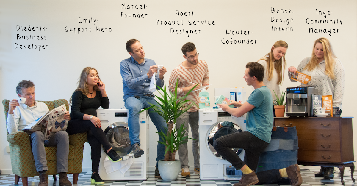 Teamfoto vacature bundles website blog